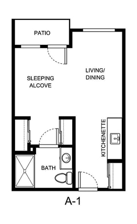 HLES_IL_Magnolia_Suite 1BA_365 sq. ft.